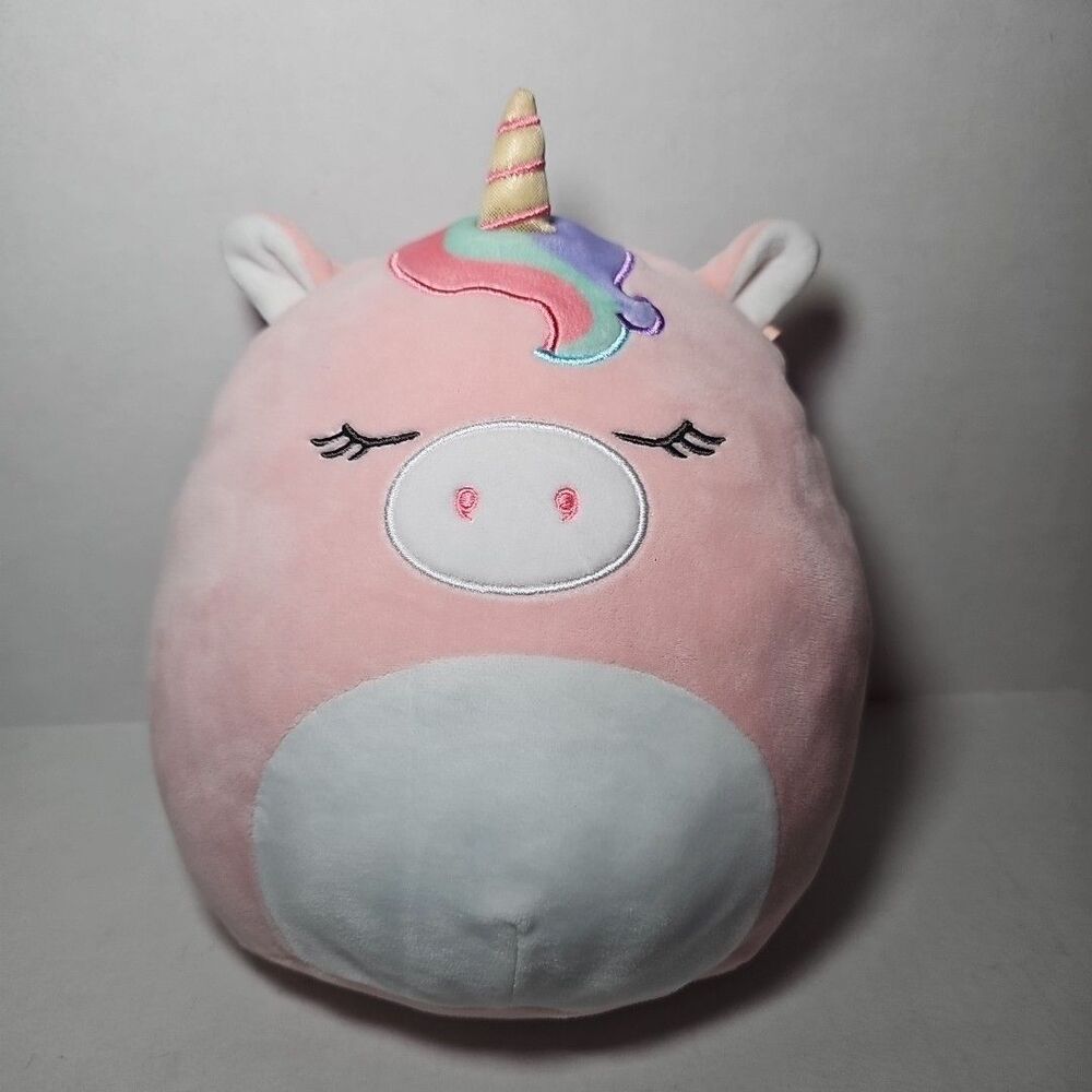 Squishmallow 8" Ilene The Pink Unicorn Ultrasoft Stuffed Plush MINT
